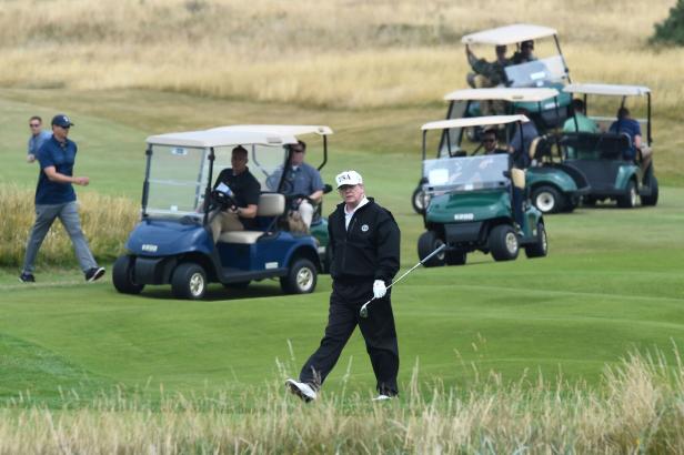 Amerika ist nicht genug: Trump eröffnet nächsten Golfplatz in schottischen Highlands