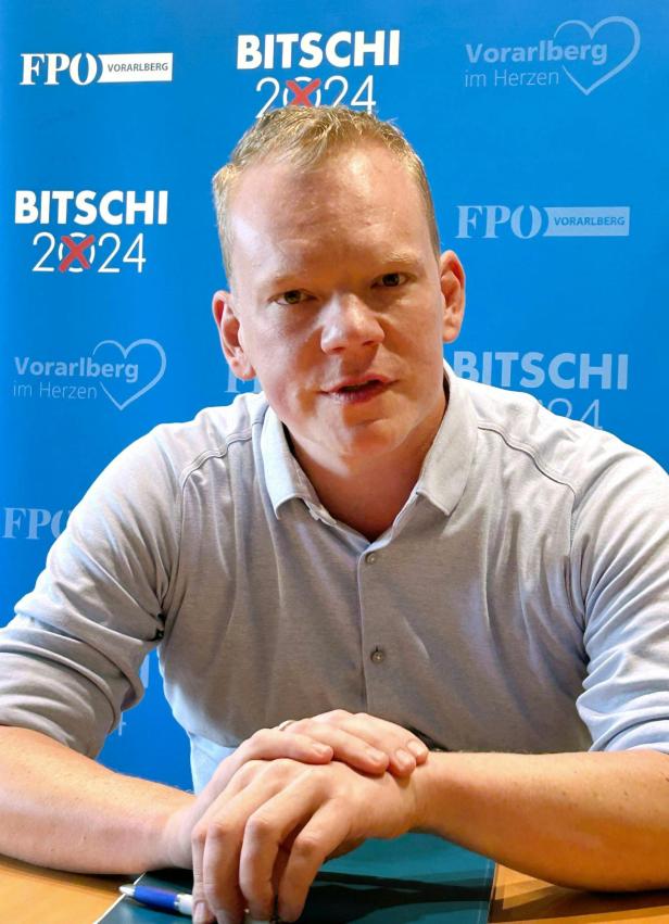 VORARLBERG-WAHL: INTERVIEW MIT FPÖ-SPITZENKANDIDAT CHRISTOF BITSCHI