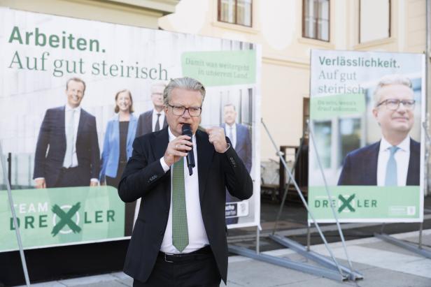 Ein Blick auf steirische Wahlplakate: Wie buhlen die Parteien um Stimmen?