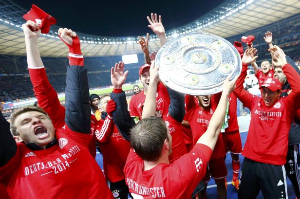 Bilder: Wie die Bayern feiern
