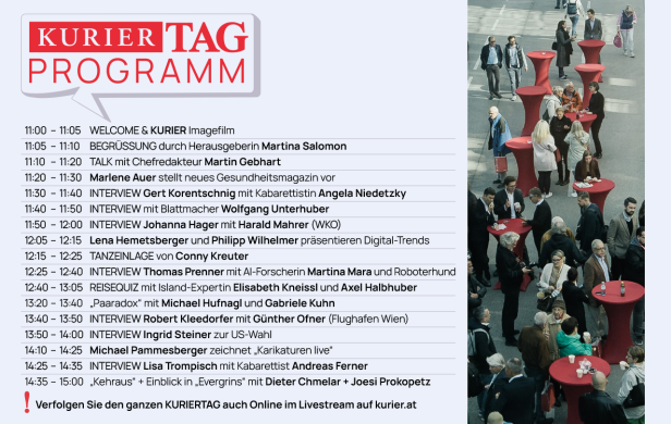 Kuriertag 2024 Liste des Programms