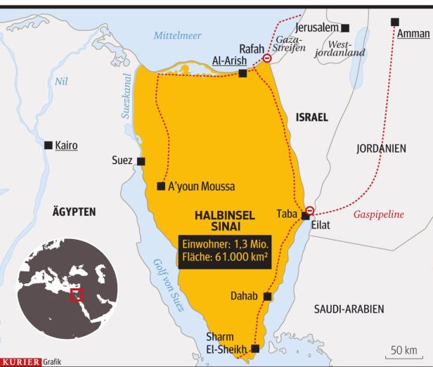 Armee rüstet sich für eine Sinai-Offensive