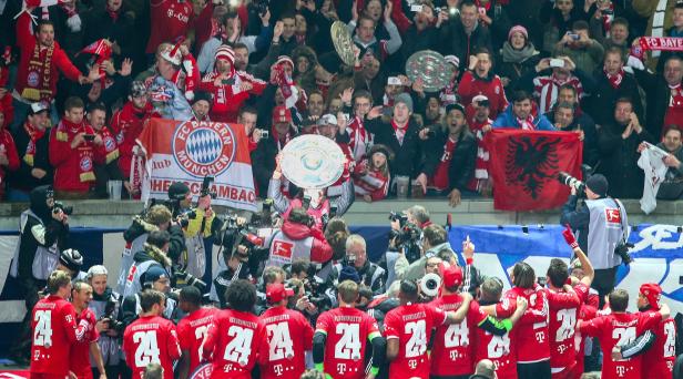 Bilder: Wie die Bayern feiern