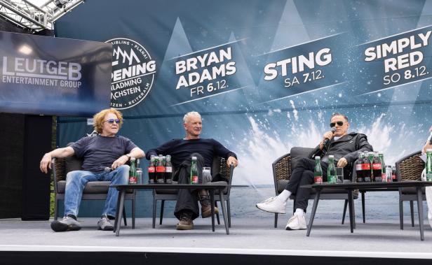 Superstars in Schladming: Bryan Adams, Sting und Simply Red