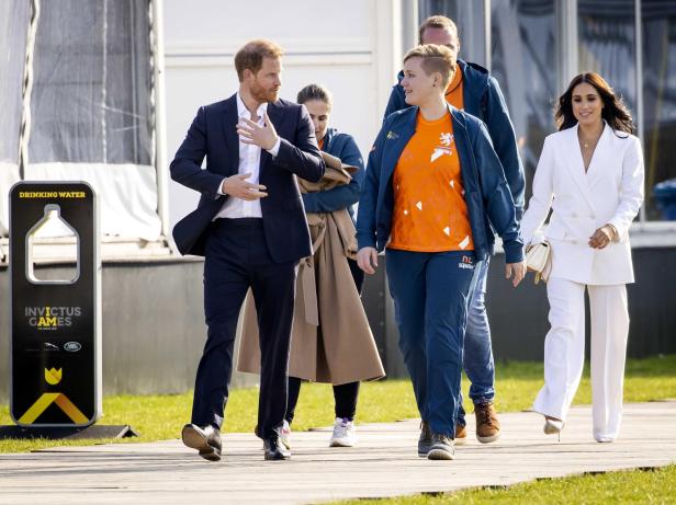 Prince Harry and Meghan Markle attend Invictus Games