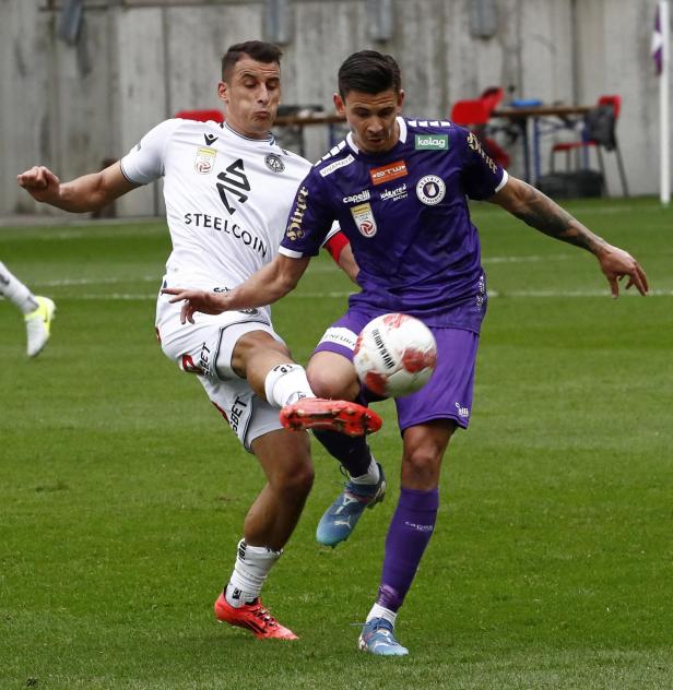 FUSSBALL: ADMIRAL BUNDESLIGA / 10. RUNDE: SK AUSTRIA KLAGENFURT - FK AUSTRIA WIEN