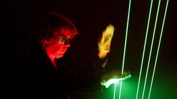Jean Michel Jarre in der Stadthalle