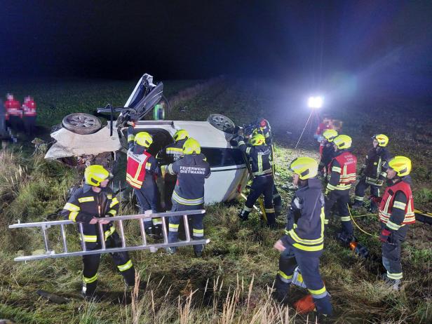 Pkw-Lenker starb bei Verkehrsunfall im Waldviertel