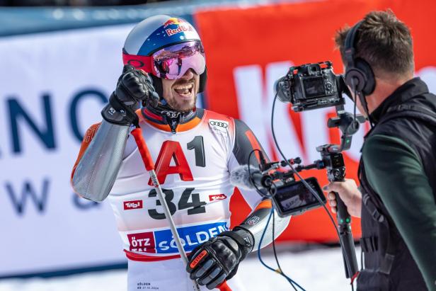 SKI-WELTCUP IN SÖLDEN: RTL DER MÄNNER: HIRSCHER (NED)