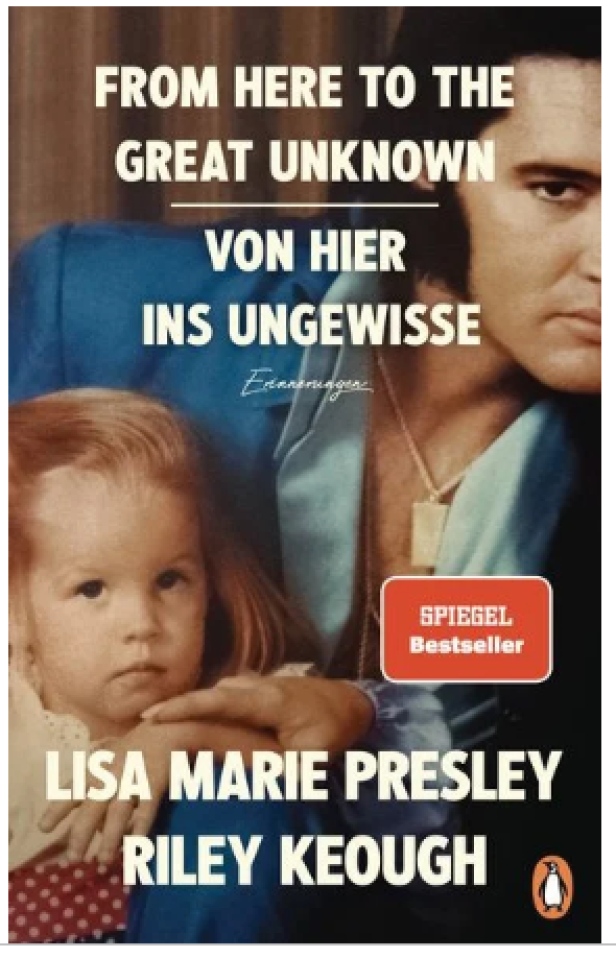 Das Cover des Buches „From Here to the Great Unknown“ von Lisa Marie Presley und Riley Keough.