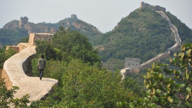 Chinesische Mauer: Betoniert statt restauriert