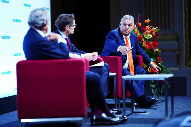 Orbán in Wien: "Er stellt Fragen, die sich keiner zu fragen traut"