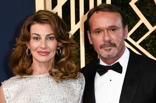 Tim McGraw mit seiner Frau Faith Hill