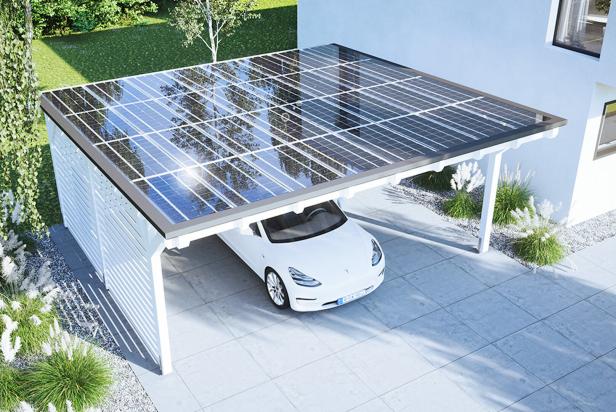 Von Solar bis Stauraum: Die neuen Gesichter der Carports