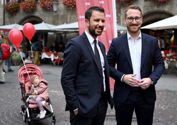 TIROL-LANDTAGSWAHL: WAHLKAMPFABSCHLUSS SPÖ - DORNAUER / WOHLGEMUTH