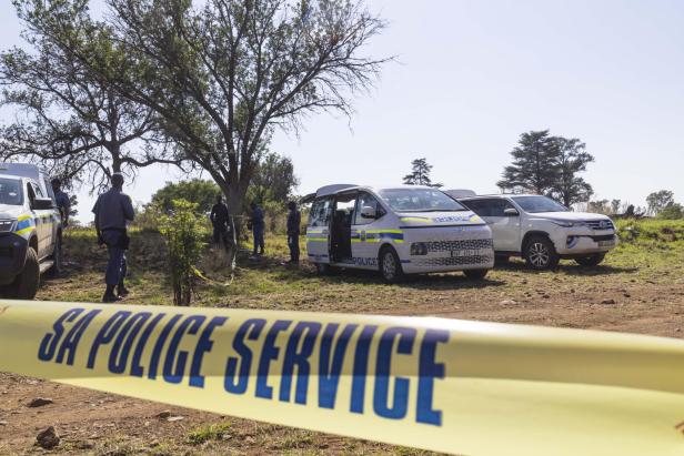 South African illegal gold miners trapped underground 