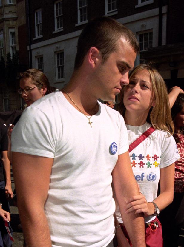 Robbie Williams und Nicole Appleton