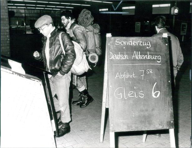 Als die Punks zur Au-Besetzung nach Hainburg kamen