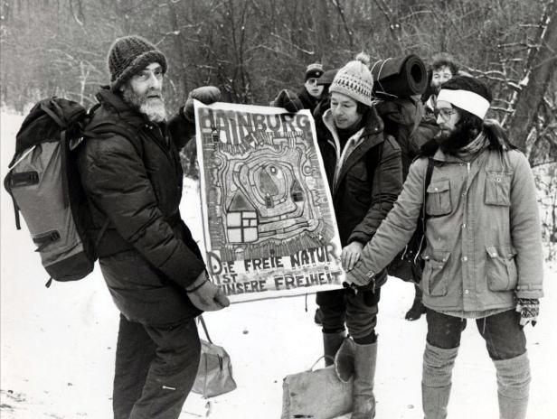 Als die Punks zur Au-Besetzung nach Hainburg kamen