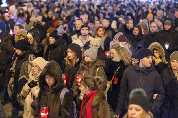 Nach Messerangriff: Tausende Kroaten bei Protest für mehr Sicherheit an Schulen