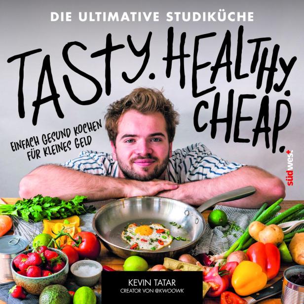 Kevin Tatar, der Creator von @kwoowk, präsentiert „Die ultimative Studiküche: Tasty, Healthy, Cheap“.