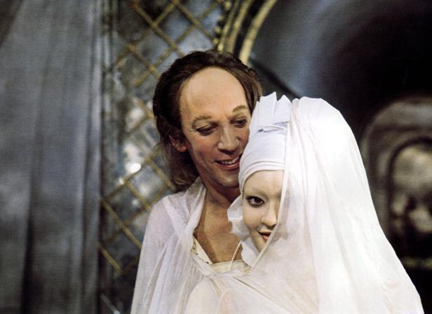 Donald Sutherland im allerdings etwas irren „Fellinis Casanova“.