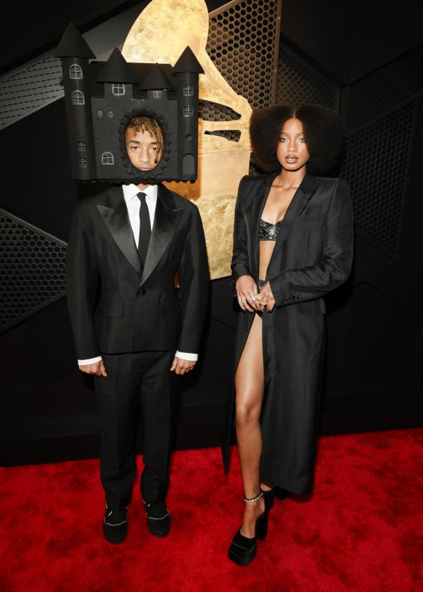 Jaden Smith und Willow Smith bei den Grammys.