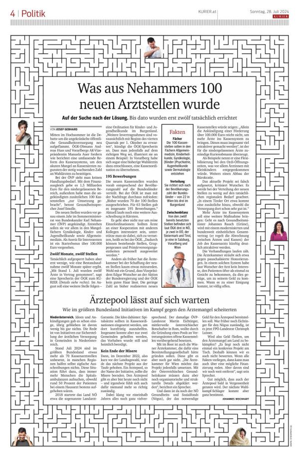 KURIER räumt beim European Newspaper Award ab