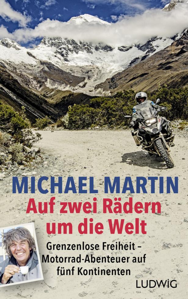 Cover Michael Martin Auf zwei Rädern um die Welt