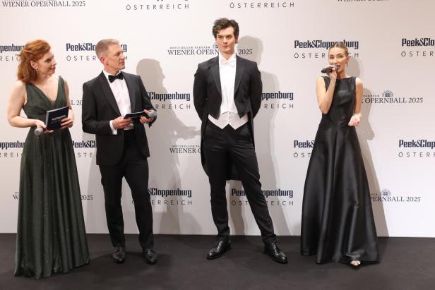 Inspirationen für den Opernball: Rebecca Horner tanzte im Frack an