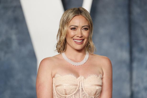 Hilary Duff bei der 95. Oscar-Verleihung – Vanity Fair, Beverly Hills.