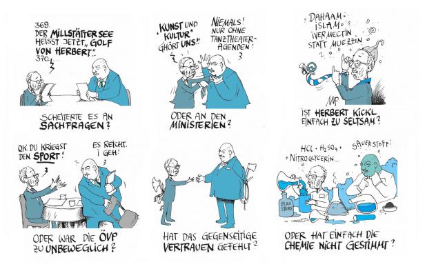 Warum Blau/Türkis schiefgegangen ist? Heavy Metall-gewerkschafter