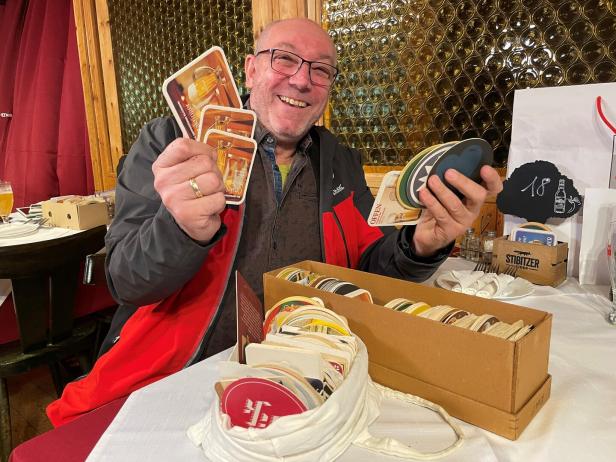 Retten wir die Bierdeckelsammler: Mehr Deckel als Sammler