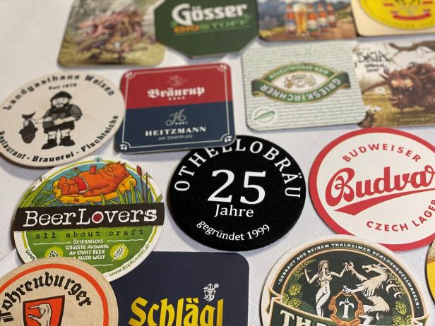 Retten wir die Bierdeckelsammler: Mehr Deckel als Sammler