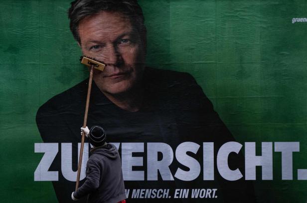 GERMANY-POLITICS-VOTE-PARTIES-GREENS Kanzlerkandidat Habeck: "Ich habe keine Angst vor Donald Trump"