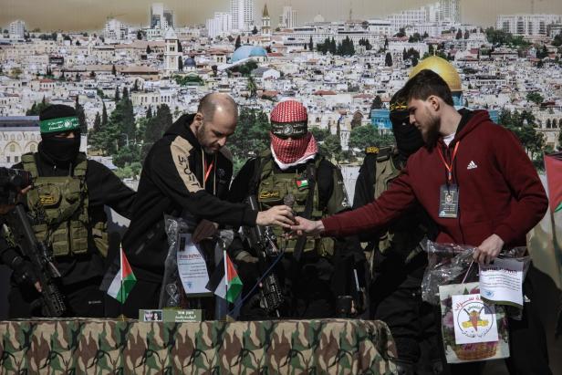 Hamas releases three Israeli hostages amid ceasefire deal