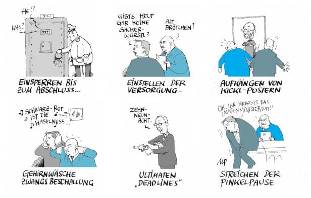 Methoden, die Verhandlungen zu beschleunigen Heavy Metall-gewerkschafter