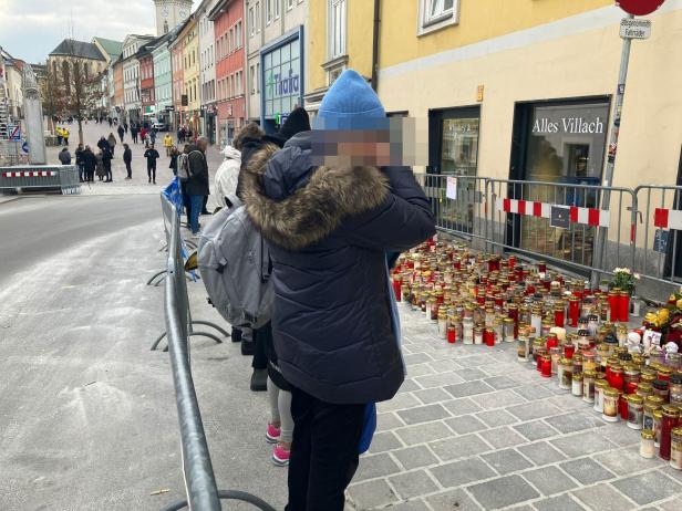 Trauermarsch in Villach: "Dunkelheit und Finsternis brachen über uns herein"