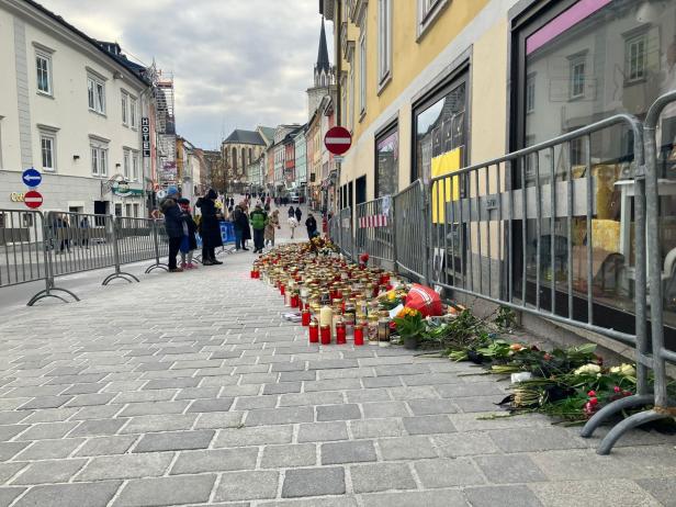 Trauermarsch in Villach: "Dunkelheit und Finsternis brachen über uns herein"
