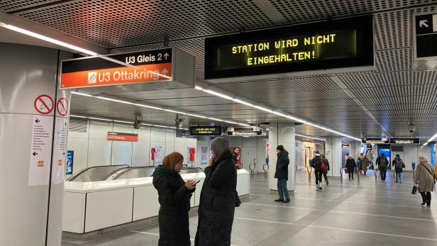 Brand in der U-Bahn-Station Stephansplatz: Feuerwehr rückte aus