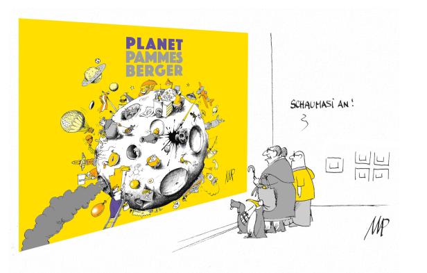 Karikaturmuseum Krems! Heavy Metall-gewerkschafter