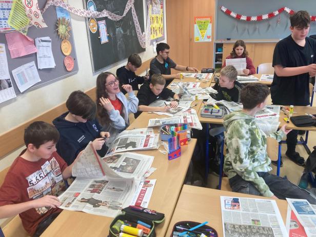 Zu Besuch in einer Schulklasse: „Wenn ich könnte, würde ich längst arbeiten“