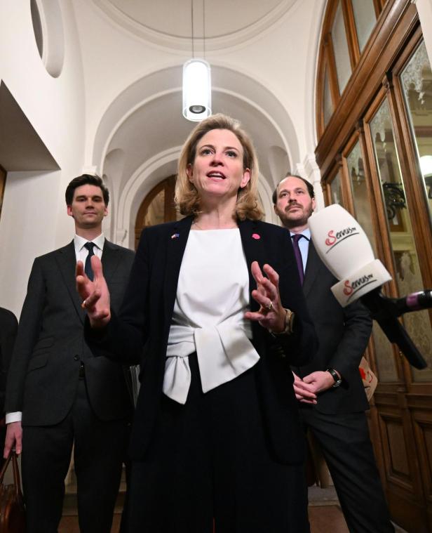 KOALITIONSVERHANDLUNGEN ZWISCHEN ÖVP, SPÖ UND NEOS: STEUERUNGSGRUPPE: HOYOS / MEINL-REISINGER / SCHERAK