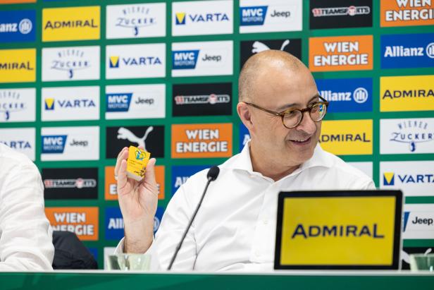 Rapid-Finanzchef Marcus Knipping: "Wir sind sehr gut aufgestellt"