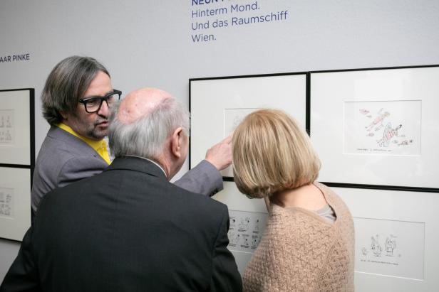 Pammesberger-Ausstellung: "Grüße an den Therapeuten!"
