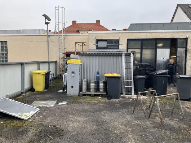 An der Tankstelle gab's auch illegale Spielautomaten