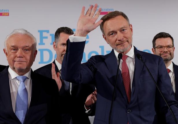 FDP election party after German general elections