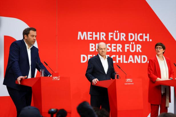 The day after the general election in Germany