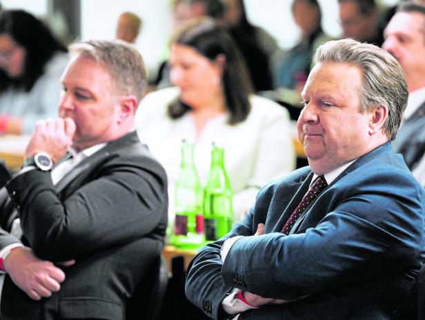 KLUBTAGUNG DER SPÖ WIEN: LUDWIG/BABLER KLUBTAGUNG DER SPÖ WIEN: LUDWIG/BABLER