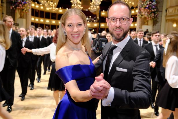 Bei der Opernball-Generalprobe tauchte ein Überraschungsgast auf